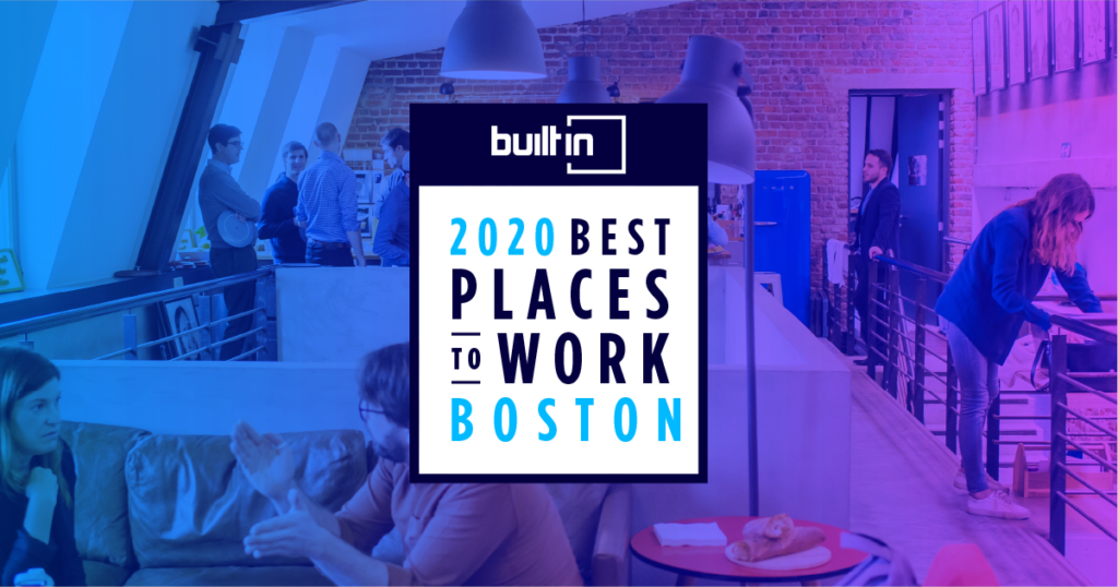best small companies to work for in 2020 in Boston, built in boston winner