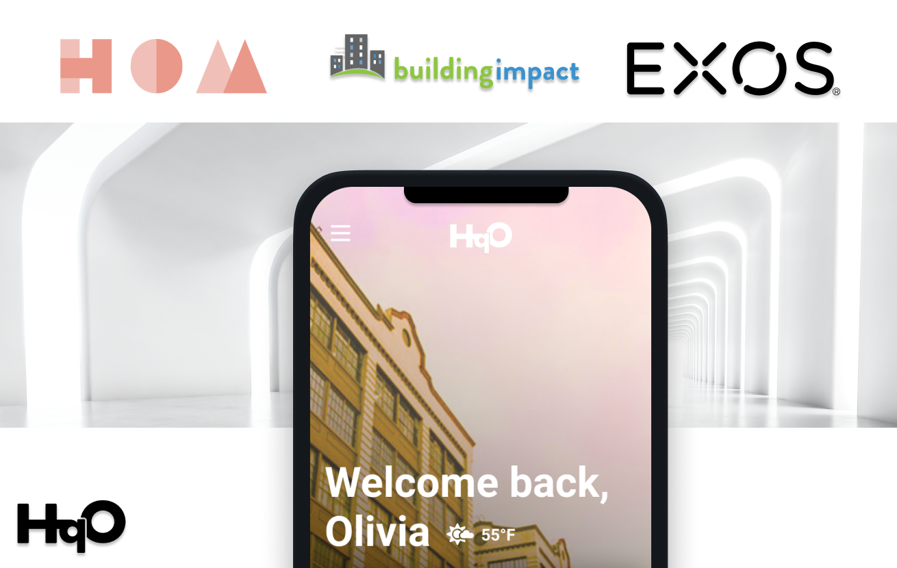 HOM, Building Impact, and EXOS are now featured in HqO's Marketplace. Virtual Programming: Building Impact, EXOS, HOM Partner with HqO