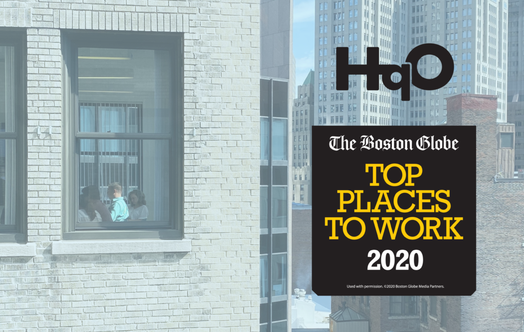 Top Places to Work for 2020 Boston Globe Names HqO a Winner HqO
