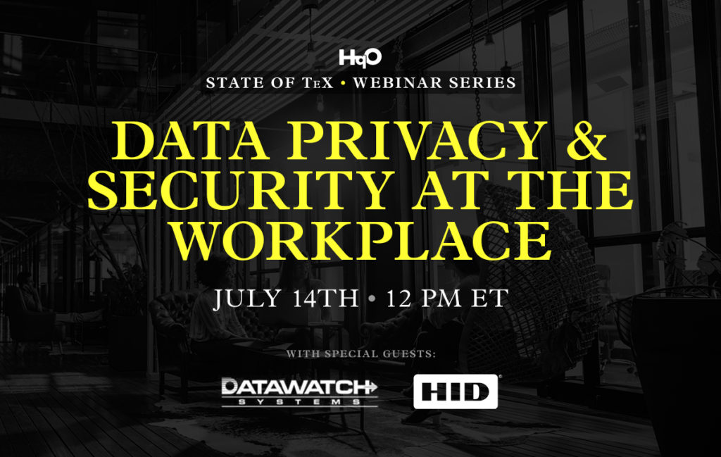 Data Privacy and Security at the Workplace | HqO Webinar