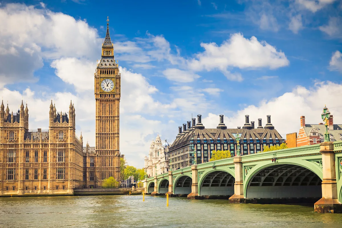 Big Ben and Houses of Parliament, London, UK